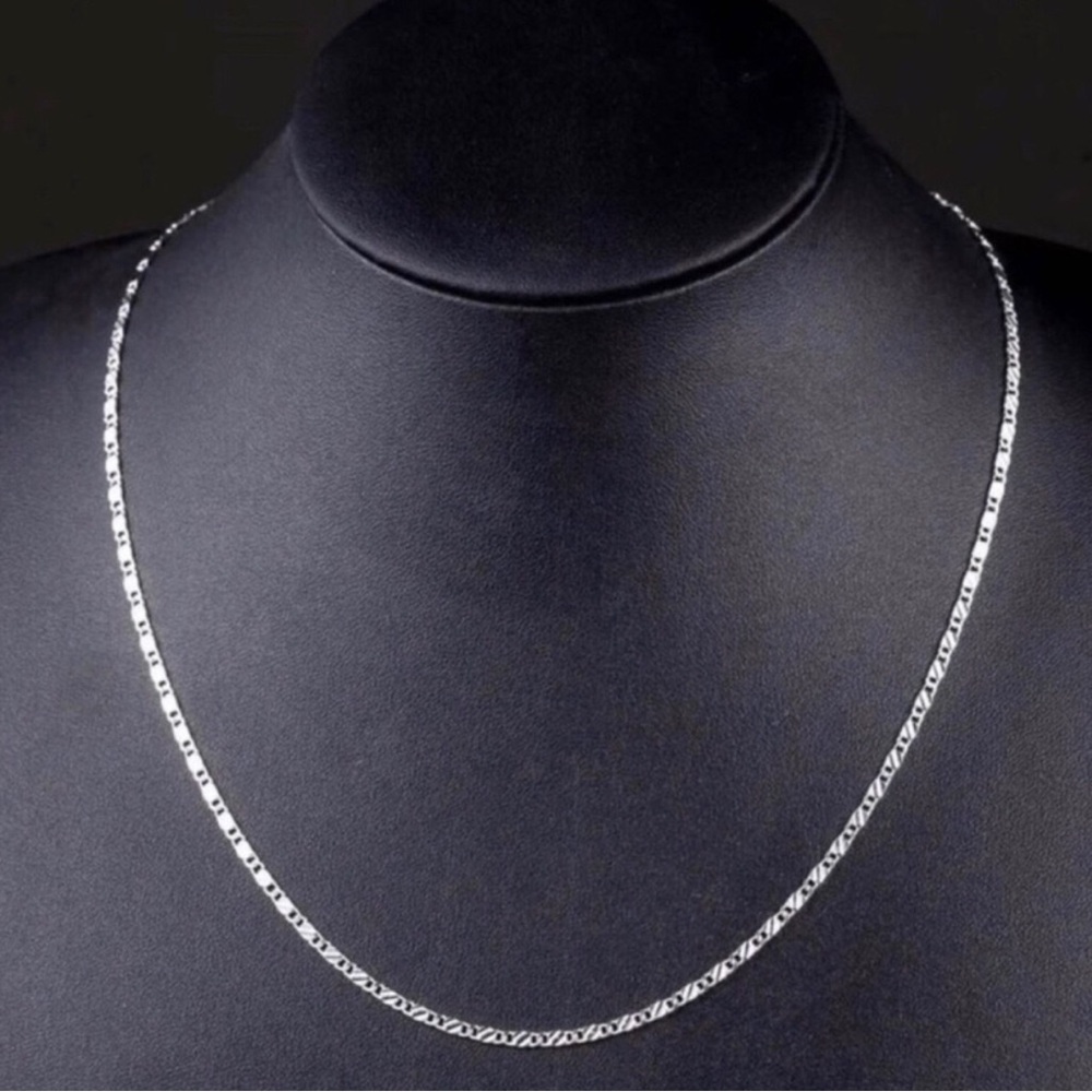 20” Sterling Silver Link Necklace